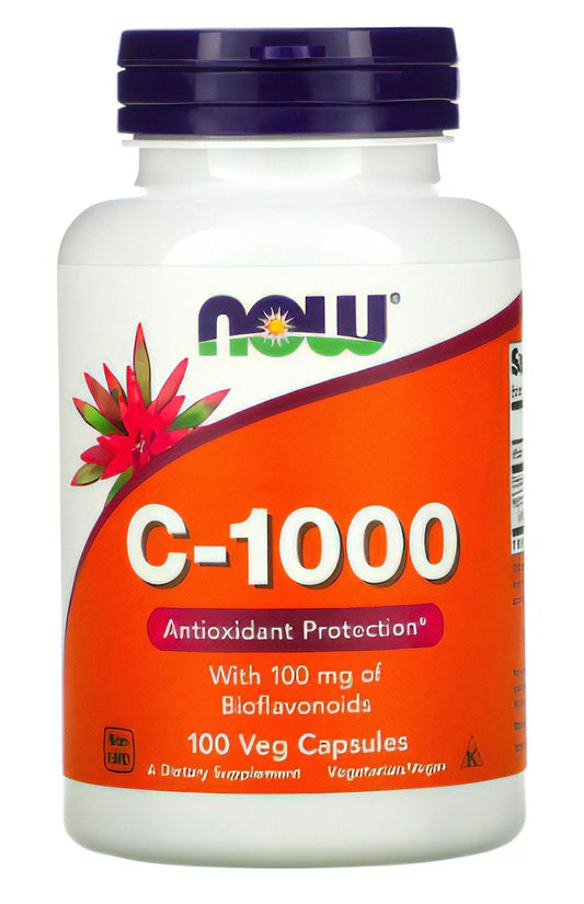 NOW Vitamin C-100 / 100 tabletas