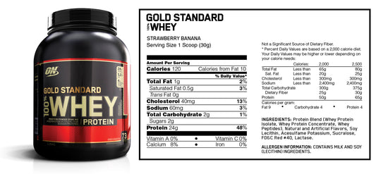 Gold Standard 100% Whey / 5 lbs