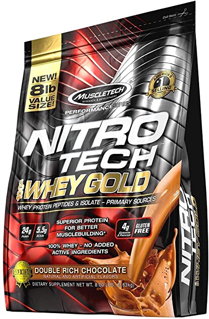 Nitro Tech Whey Gold / 8 lbs